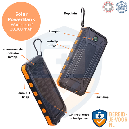 IonSmart Waterproof Solar PowerBank