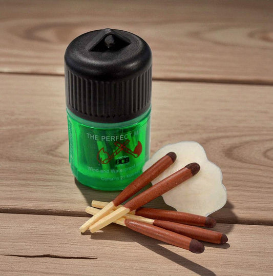 Wind- en waterbestendige lucifers – 25 stuks (CN343)